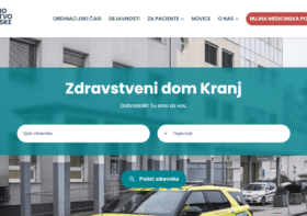 Nova spletna stran ZD Kranj