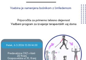 limfedem in telesna dejavnost