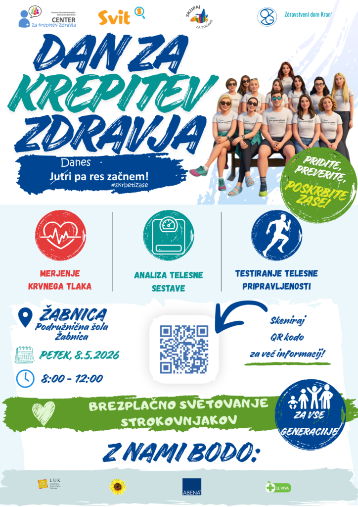plakat, dan za krepitev zdravja